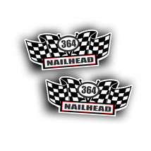 364 NAILHEAD air cleaner decal Fits Buick engine, muscle classic car hot rod 2X - £11.13 GBP