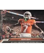 24/25 Isaiah Bond RC 2024 Bowman U Now Texas Longhorns Football Card 13 ... - $196.87