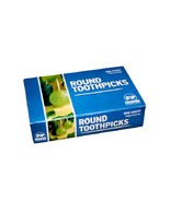 Royal Round Wood Wooden Toothpicks (2x 800 Ct Boxes) - £6.52 GBP