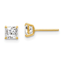 14k Madi K CZ Stud Post Earrings SE2273 - £64.36 GBP