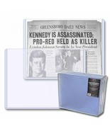 4 packs of 5 (20) BCW 13&quot; x 11&quot; Newspaper Topload Holders - €70,91 EUR