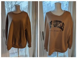 Set Of Two 3XL Shein Light Brown Sweatshirts - $12.87