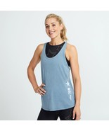 Soul by Soul Cycle Braided Back Skull Racer Tank BLUE NEW Medium $52 SOL... - $16.99