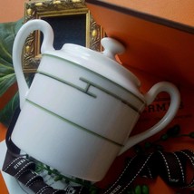 Hermes Rythme Sugar Pot grüne Porzellantasse - £319.90 GBP
