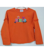 Toddler Girls Oke Dokie Orange Long Sleeve Top Size 4T - £3.96 GBP
