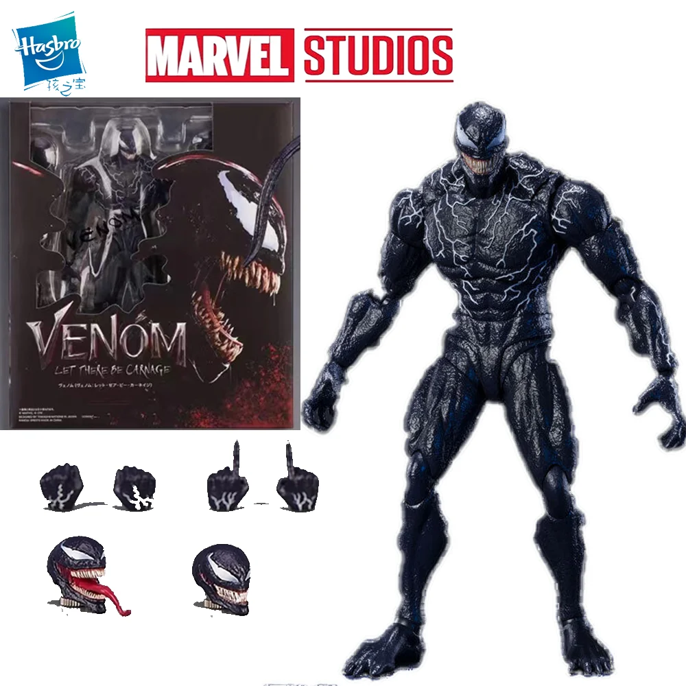 Hasbro SHF Iguarts Venom Action Figure Bandai Shf Venom 2 Let There Be C... - $51.37