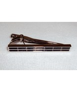 Men&#39;s Tie Clip ~ Polished Stainless Steel w/Enameled 14 Panel Gridwork ~... - $182.37 MXN