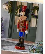 NIB 5&#39; LED Holiday Mickey Mouse Nutcracker Christmas Home Decor - $413.92 CAD