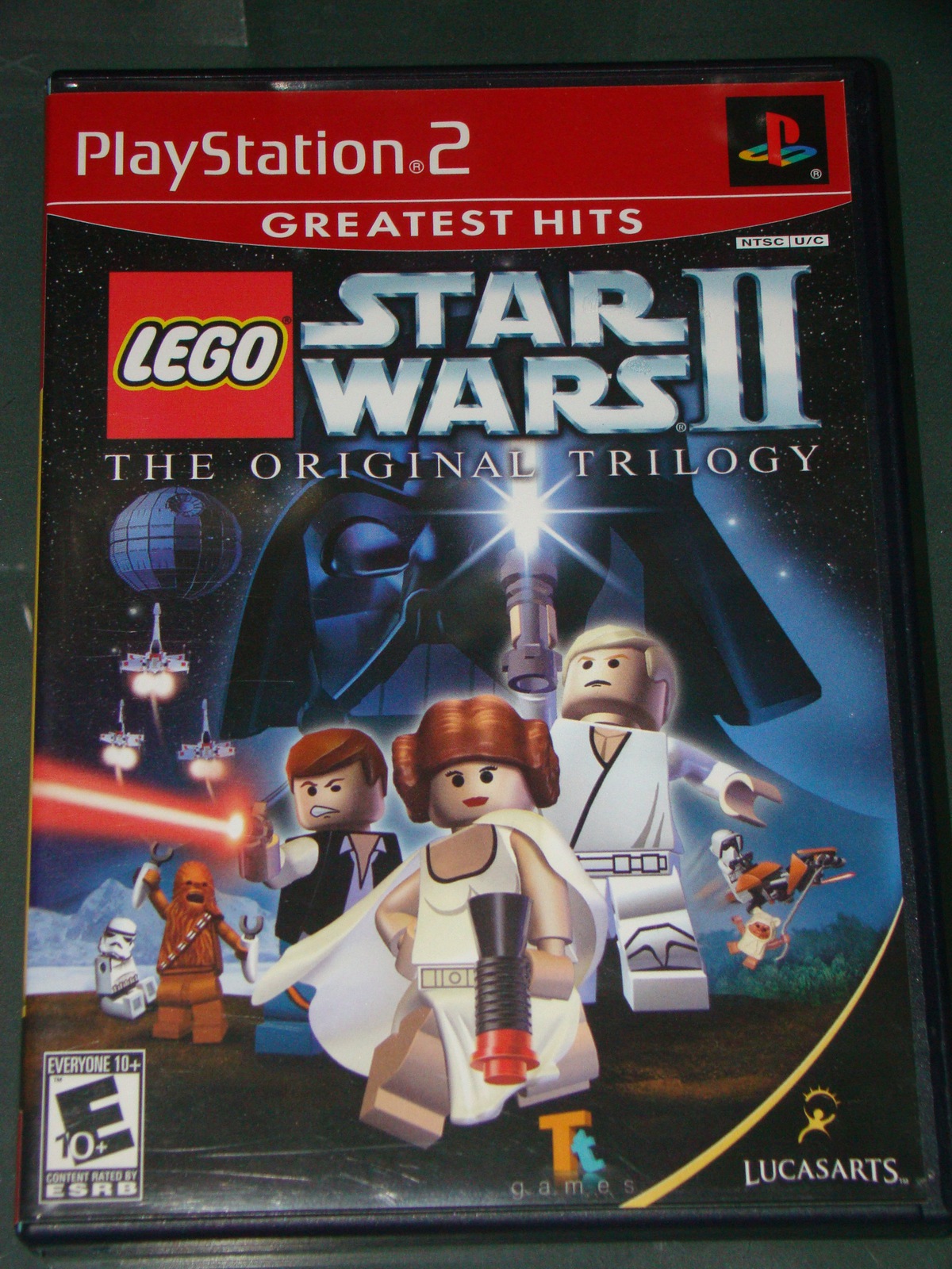 Playstation 2 - LEGO STAR WARS II - THE ORIGINAL TRILOGY (Complete with Manual) - $18.00
