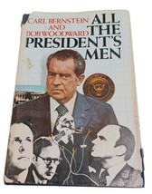 All the President&#39;s Men Bob Woodward Carl Bernstein 1974 1st Ed Printing - £8.46 GBP