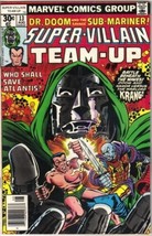 Super-Villain Team-Up Comic Book #13 Marvel 1977 NICE COPY E - £5.82 GBP