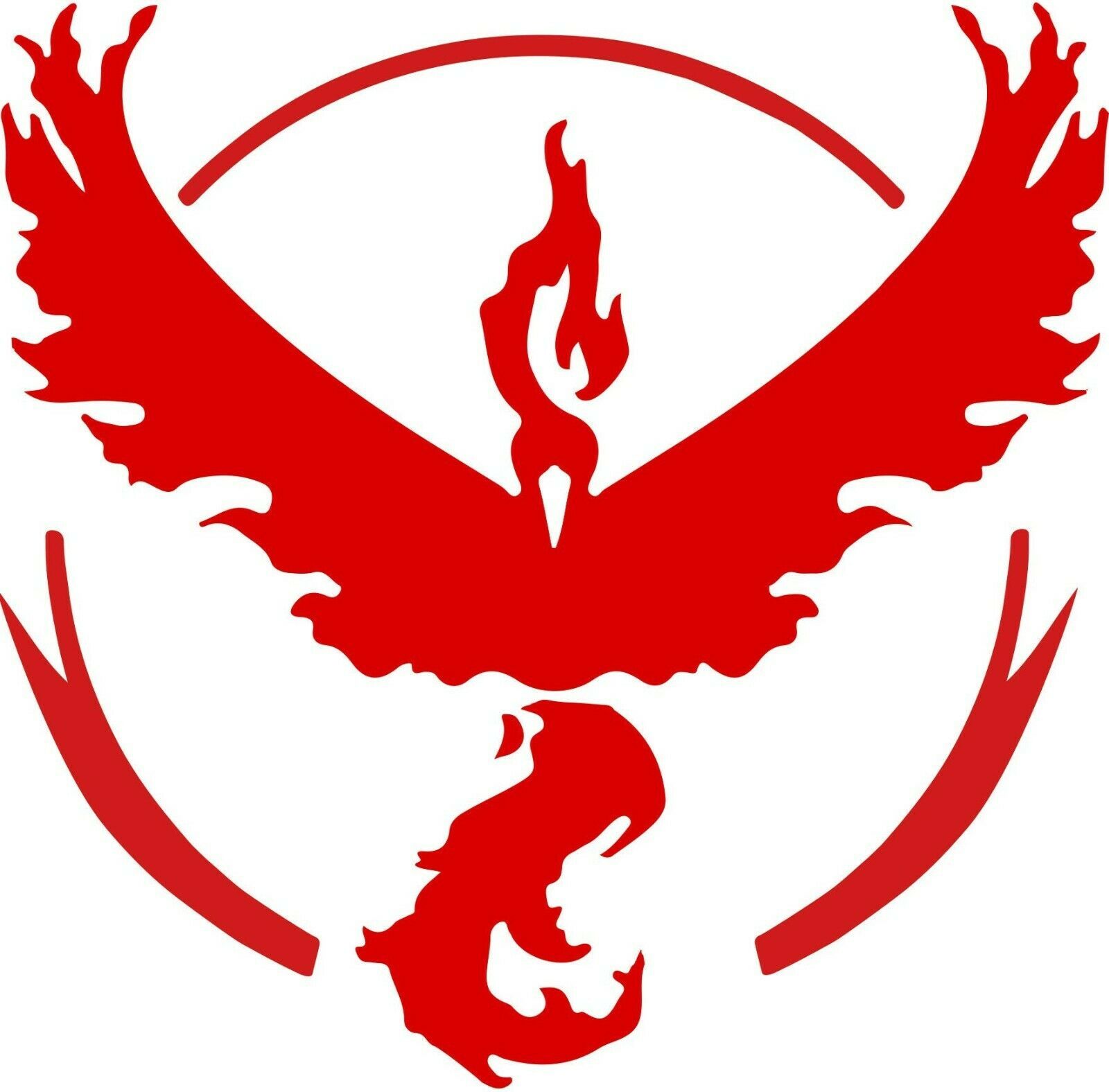 2x Pokemon Go Valor Vinyl Decal Sticker Different colors & size 4 Cars/Windows