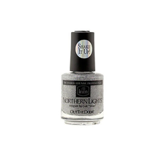 Inm Nothern Lights Hologram Top Coat - Silver