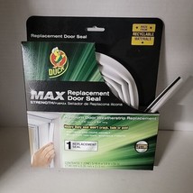 NEW Duck Brand MAX Strength Replacement Door Seal, White, 5/16&quot; x 1/4&quot; x... - £5.38 GBP