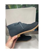 Tommy Hilfiger Navy Faux Leather Ankle Lace Up Chukka Boots Womens 9 - €12,06 EUR
