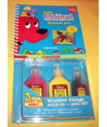 Clifford Craft Kit Paint Klutz Window Art Big Red Dog Activity Book Toy ... - $12.97 CAD