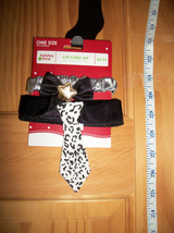Pet Holiday Cat Fashion Christmas Kitty Collar Costume Black Neck Access... - $4.74
