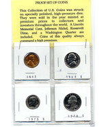 Education Treasure Proof Set Money US S Coin Mix Lot Penny Quarter Dime ... - £15.14 GBP