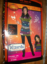 Disney Wizards Girl Clothes 4-6 Waverly Place Rubies Halloween Costume Outfit - £8.96 GBP