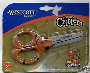 Craft Gift Westcott Tool Art Ssslither Snake Scissor Critters Scrapbook ... - $4.74