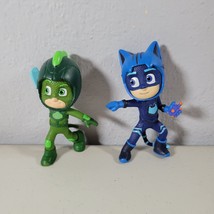 PJ Masks Action Figures Toys Lot of 2 Catboy Gekko 3 in Tall - £8.75 GBP