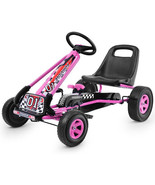 4 Wheels Kids Ride On Pedal Powered Bike Go Kart Racer Car Outdoor Play ... - $208.51