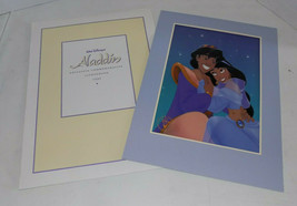 Disney&#39;s Aladdin Exclusive Commemorative Lithograph 1993 - £19.24 GBP