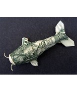 Dollar Origami KOI FISH Made with REAL MONEY Handmade Animal Cash Gift - $514.57 MXN