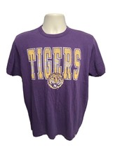 LSU Louisiana State University Tigers Adult Medium Purple TShirt - £11.80 GBP