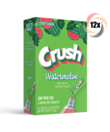 12x Packs Crush Watermelon Drink Mix Singles To Go | 6 Sticks Per Pack |... - £23.64 GBP