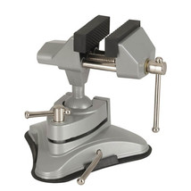  Vacuum Suction Mt Light Duty Bench Vice w/ 75mm Rubber Jaw - £64.05 GBP
