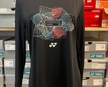YONEX Women&#39;s Badminton Long Sleeve T-Shirts Sport Black [95/US:S] NWT 2... - £19.84 GBP