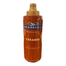 Ghirardelli Caramel Sauce Squeeze Bottle 16 oz - £6.92 GBP