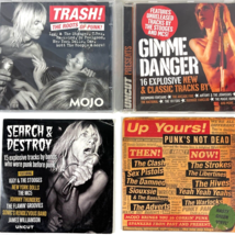 Punk Mojo Uncut 4 CD Bundle UK Roots Iggy Pop Clash Trash PrePunk Glam 2003-2010 - £30.11 GBP