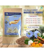 Brown &amp; White Kalonji-Carrot Magical Tea-Powder for Skin Glow, Weight Lo... - £56.13 GBP