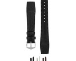 Hirsch Rainbow Leather Watch Strap - Bonded Leather Band - White - M - 1... - £36.84 GBP