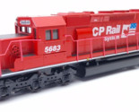 HO SCALE ATHEARN CP RAIL TWO FLAGS #5683 SD40-2 DC Custom Led Ditch-Litc... - $80.47