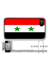 Syria Syrian Flag Apple iPhone 4 4S Case Cover Skin Clear on Sides - $13.95