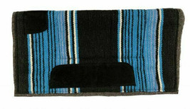Western Horse Pony size 24&quot; X 24&quot; Saddle Pad Navajo Blanket Top Wool Fel... - £17.25 GBP+