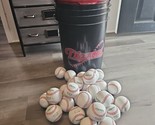 Diamond Sports D-OB Leather Baseball Bucket Combo (29 Balls) Cushioned Top - $98.01
