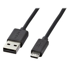 Insignia- 4&#39; Micro USB Charge-and-Sync Cable - Black - $9.66