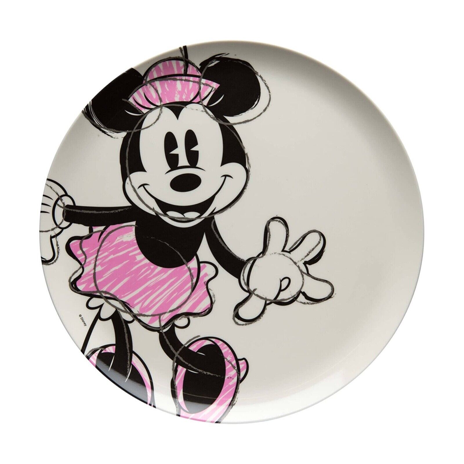 Primary image for Zak Designs ~Disney ~Minnie Mouse Plastic 10" Dinner Plate 