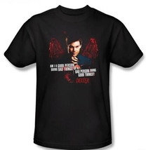 Dexter TV Series Am I A Good Person or A Bad Person Adult T-Shirt NEW UN... - $15.99