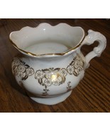 Homer Laughlin creammer with gold trim - £10.22 GBP