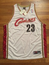 BNWT Authentic Nike Cleveland Cavaliers King LeBron James Home Rookie Jersey 48 - £207.34 GBP