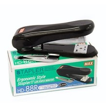 MAX STAPLER HD-88R with Staple Remover Black and 1000 staples - £14.16 GBP