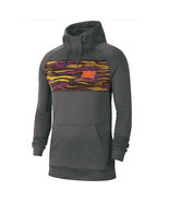 NIKE NEW MEN&#39;S THERMA DRI-FIT FLEECE HOODIE TRAINING SWEATSHIRT HEATHER ... - $53.27 CAD