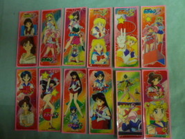 Sailor moon S Japan YAMAKATSU lot rare pose seal sticker bookmark long 1... - $100.00