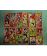 Sailor moon S Japan YAMAKATSU lot rare pose seal sticker bookmark long 1... - £78.47 GBP