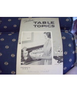 KoFairlawn Table Topics January 1953 compliments of Eckman&#39;s Market - £3.90 GBP